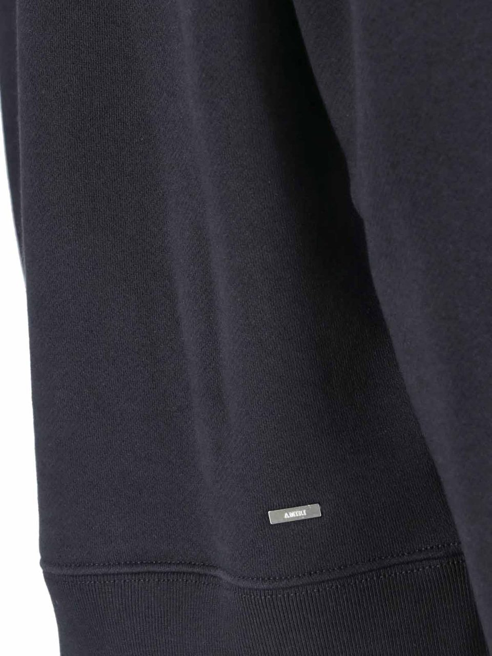 Amiri Black Core Logo Cotton Hooded Sweatshirt Zwart