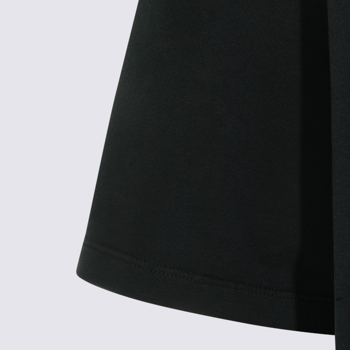 Amiri Short-Sleeve Black T-Shirt with Distressed Typography Zwart
