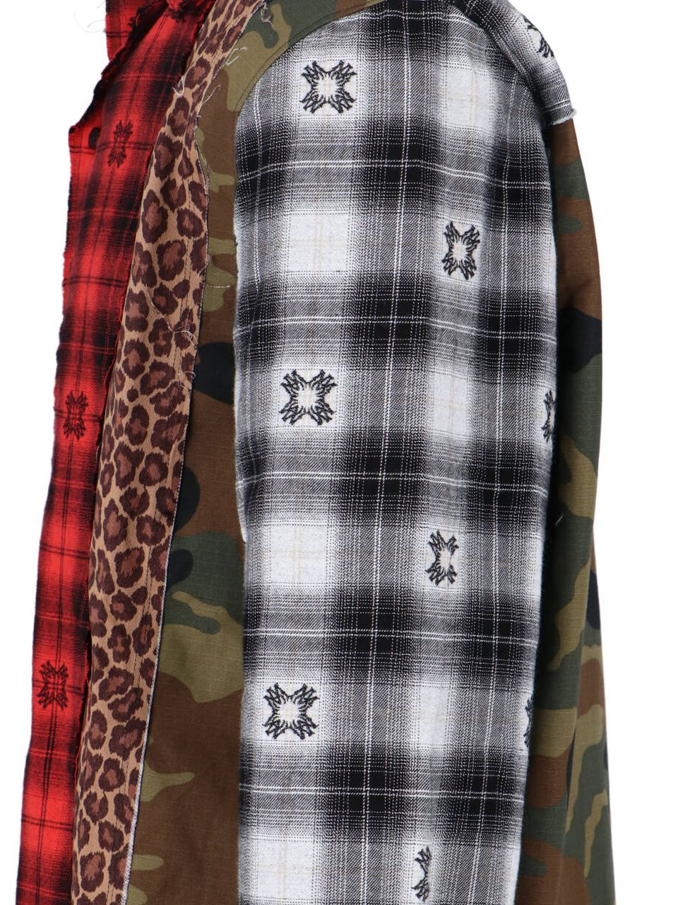 Amiri Button-Down Shirt With Structured Collar In Vibrant Red Divers