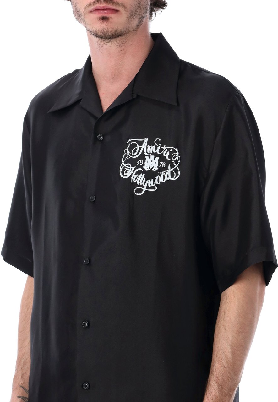 Amiri Hollywood Shirt Nero Zwart