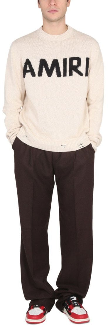 Amiri Flannel Pants Zwart