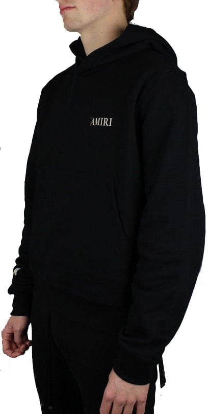 Amiri Amiri Puff Logo Hoodie 'Zwart' Zwart