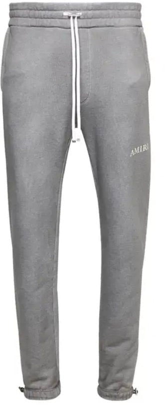 Amiri Amiri Aged Puff Logo Sweatpants 'Grijs' Grijs
