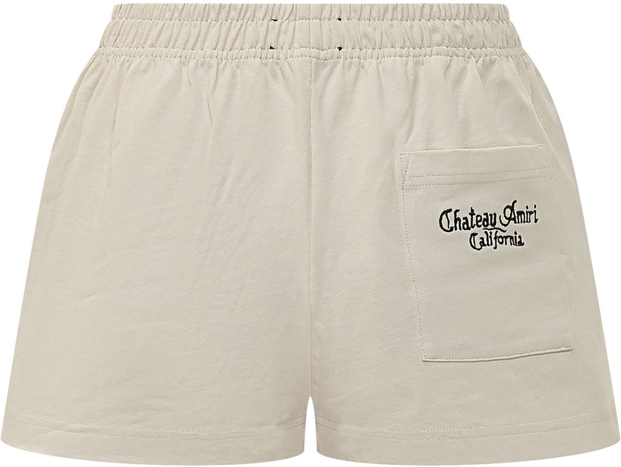 Amiri Shorts con Vita Elastica e Applicazione Logo Wit