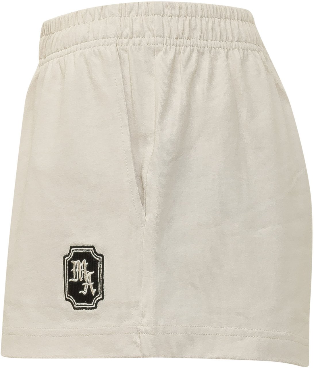 Amiri Shorts con Vita Elastica e Applicazione Logo Wit