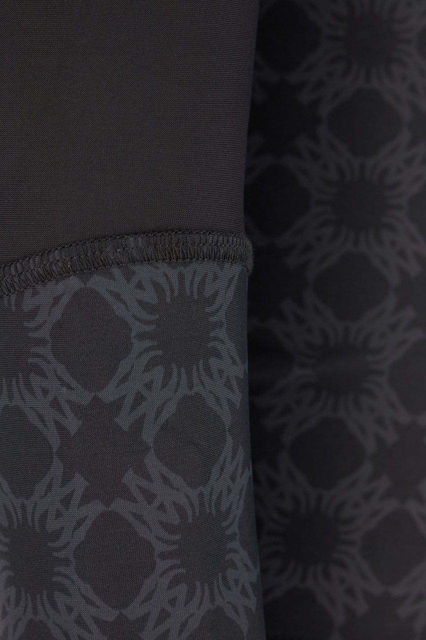 Amiri Amiri Black stretch polyester top Zwart