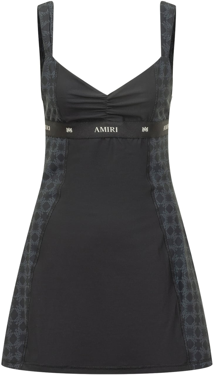 Amiri MA QUAD MINI DRESS Zwart