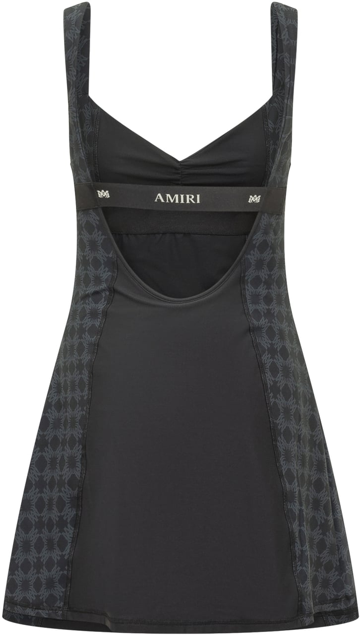 Amiri MA QUAD MINI DRESS Zwart
