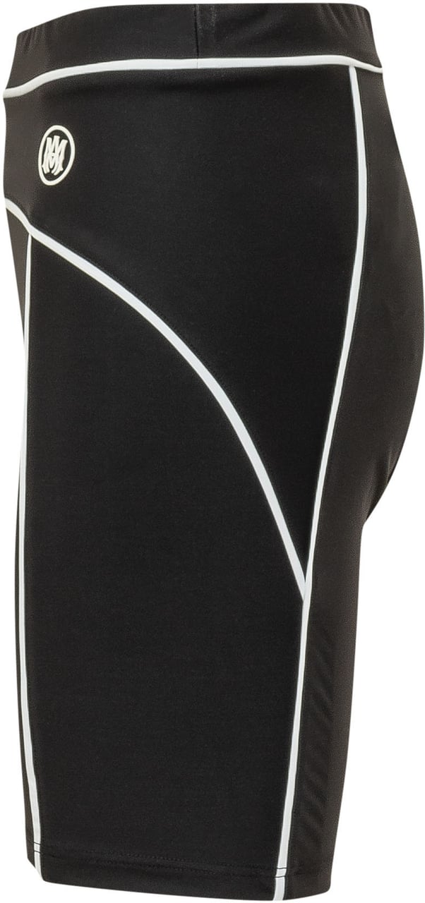 Amiri Shorts Ciclista con Profili Zwart