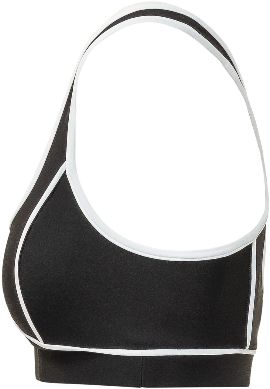 Amiri Top con Spalline Incrociate Zwart