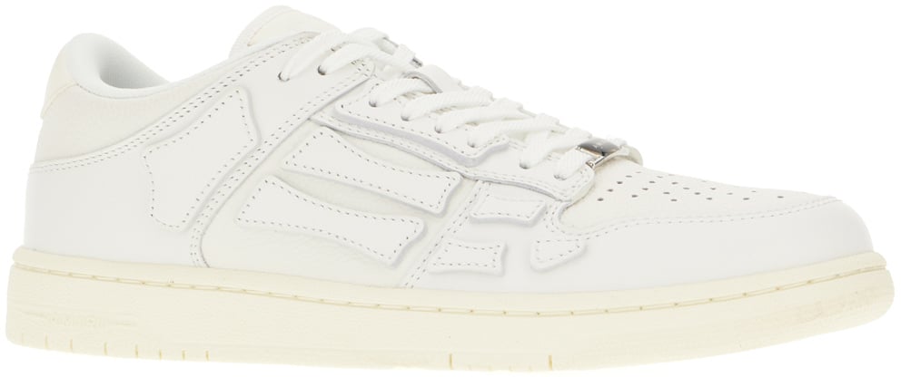 Amiri Amiri White leather Skel Top sneakers Wit