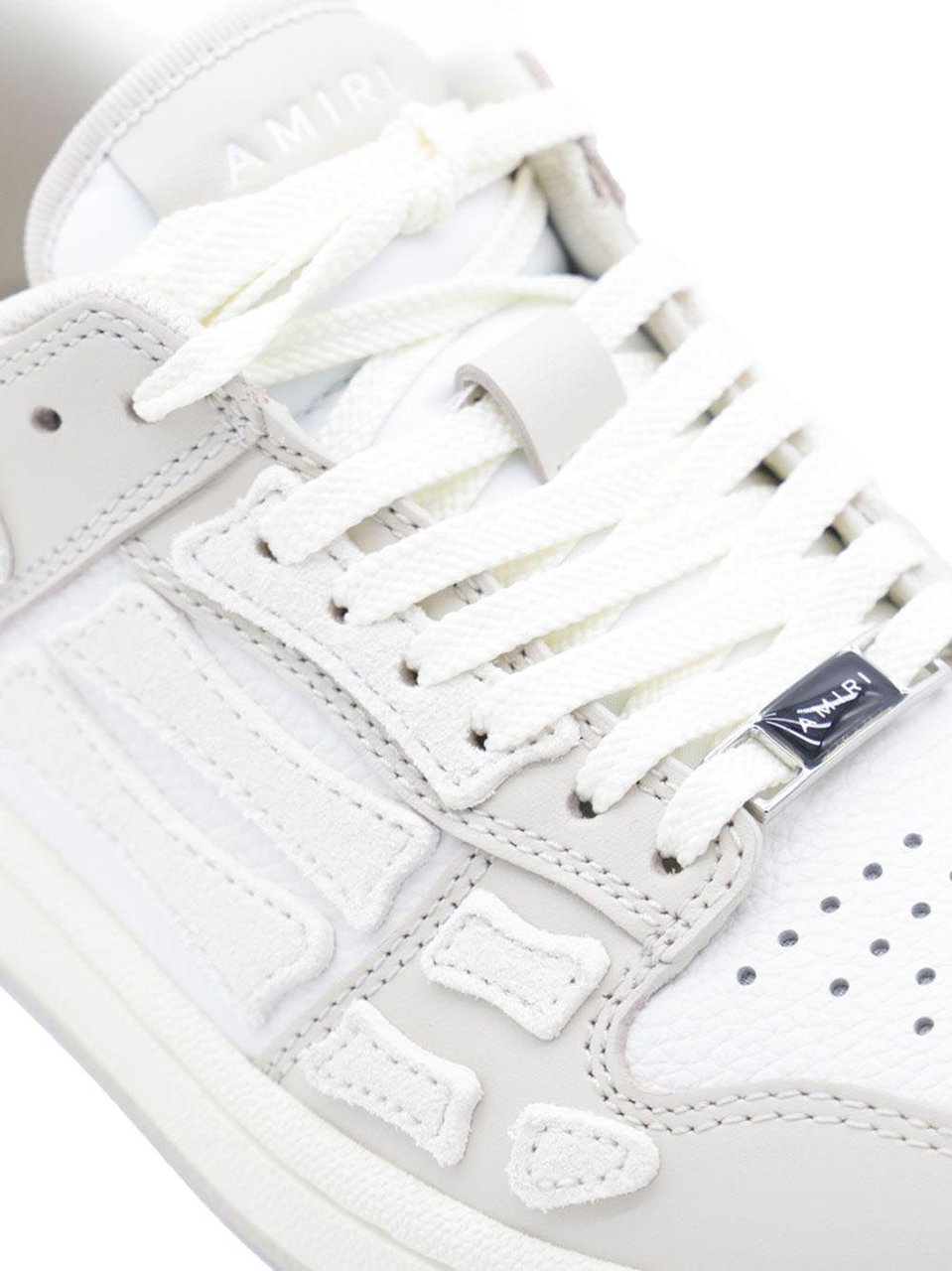 Amiri Sneakers Beige Wit