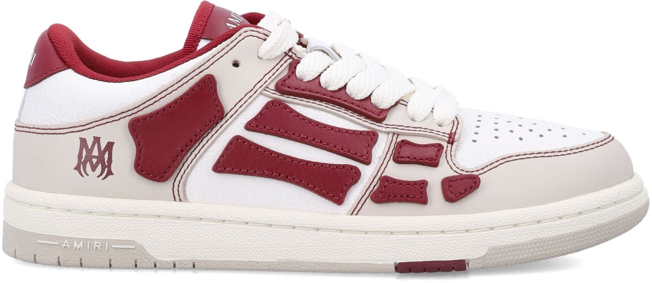 Amiri Varsity Skel top low woman's sneakers Rood