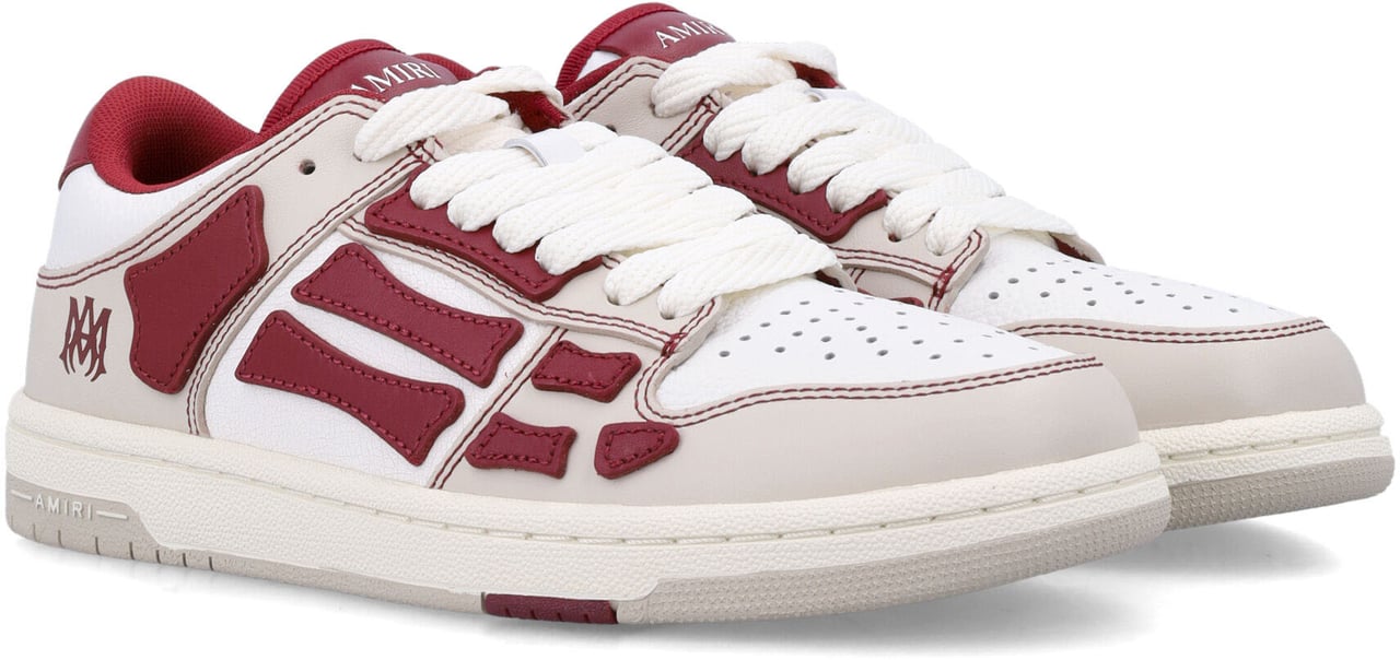Amiri Varsity Skel top low woman's sneakers Rood