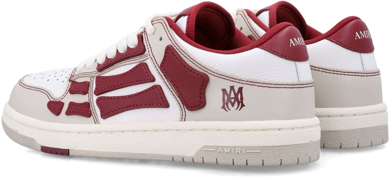 Amiri Varsity Skel top low woman's sneakers Rood