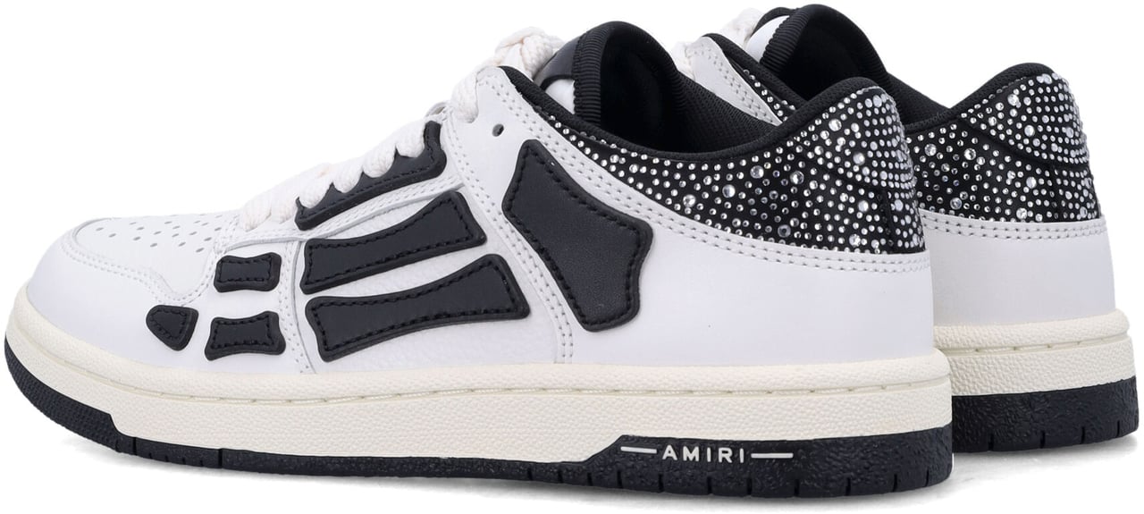 Amiri Skel Low Top Nero Wit