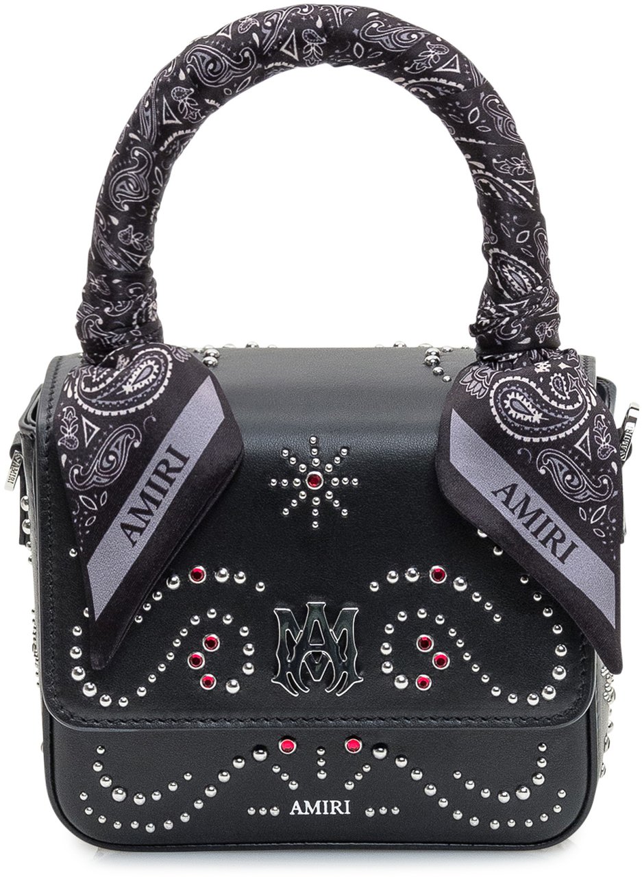 Amiri Micro Ma Stud Bag Zwart