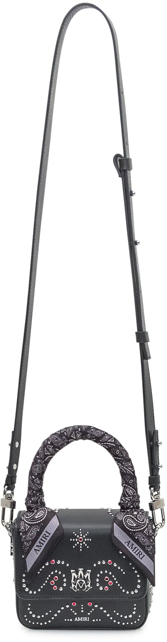 Amiri Micro Ma Stud Bag Zwart