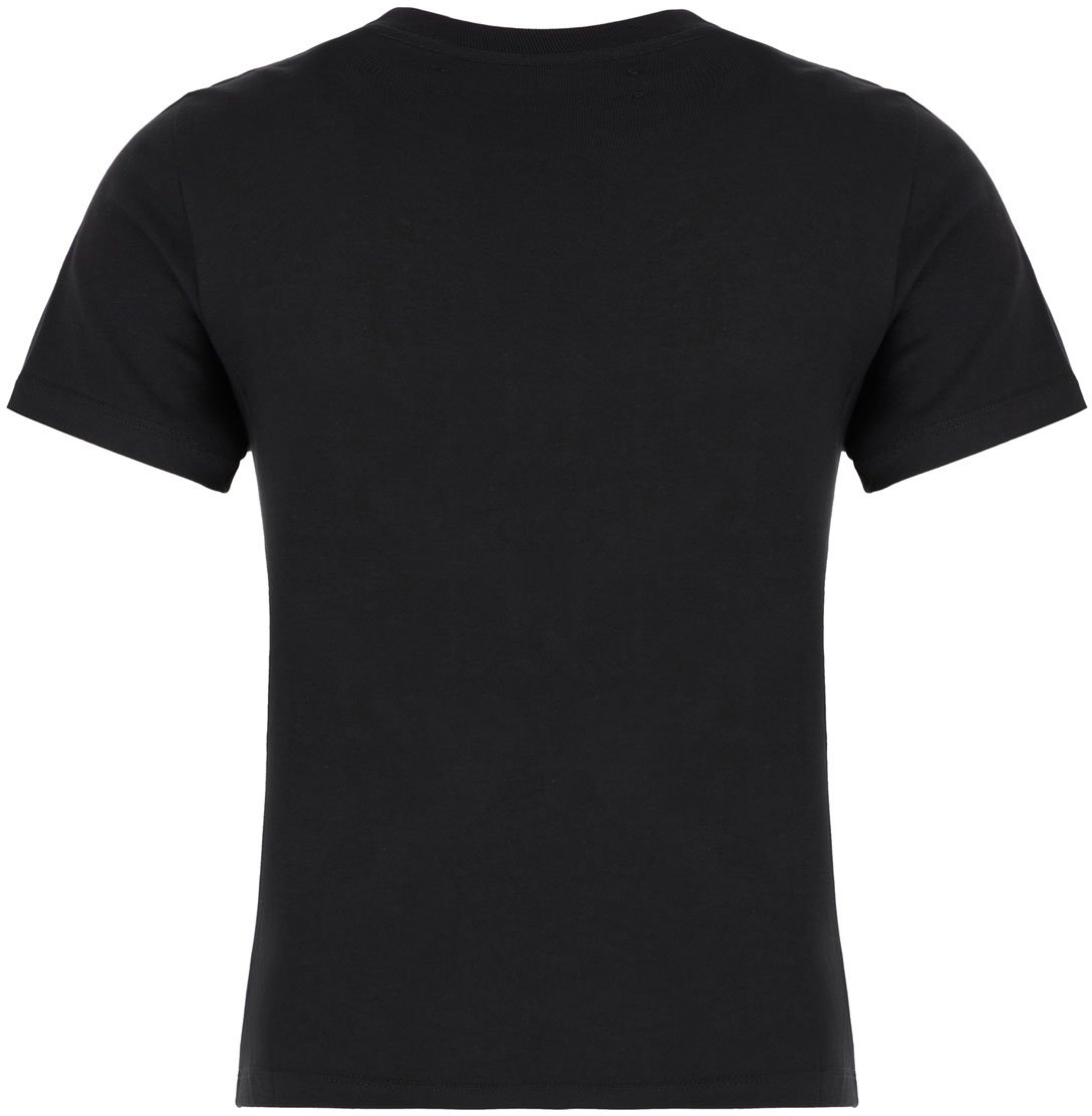 Amiri Amiri Black cotton t-shirt Zwart