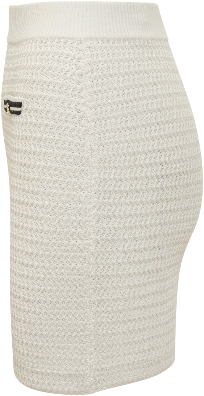 Amiri Minigonna in Maglia con Dettagli Logo Amiri Wit