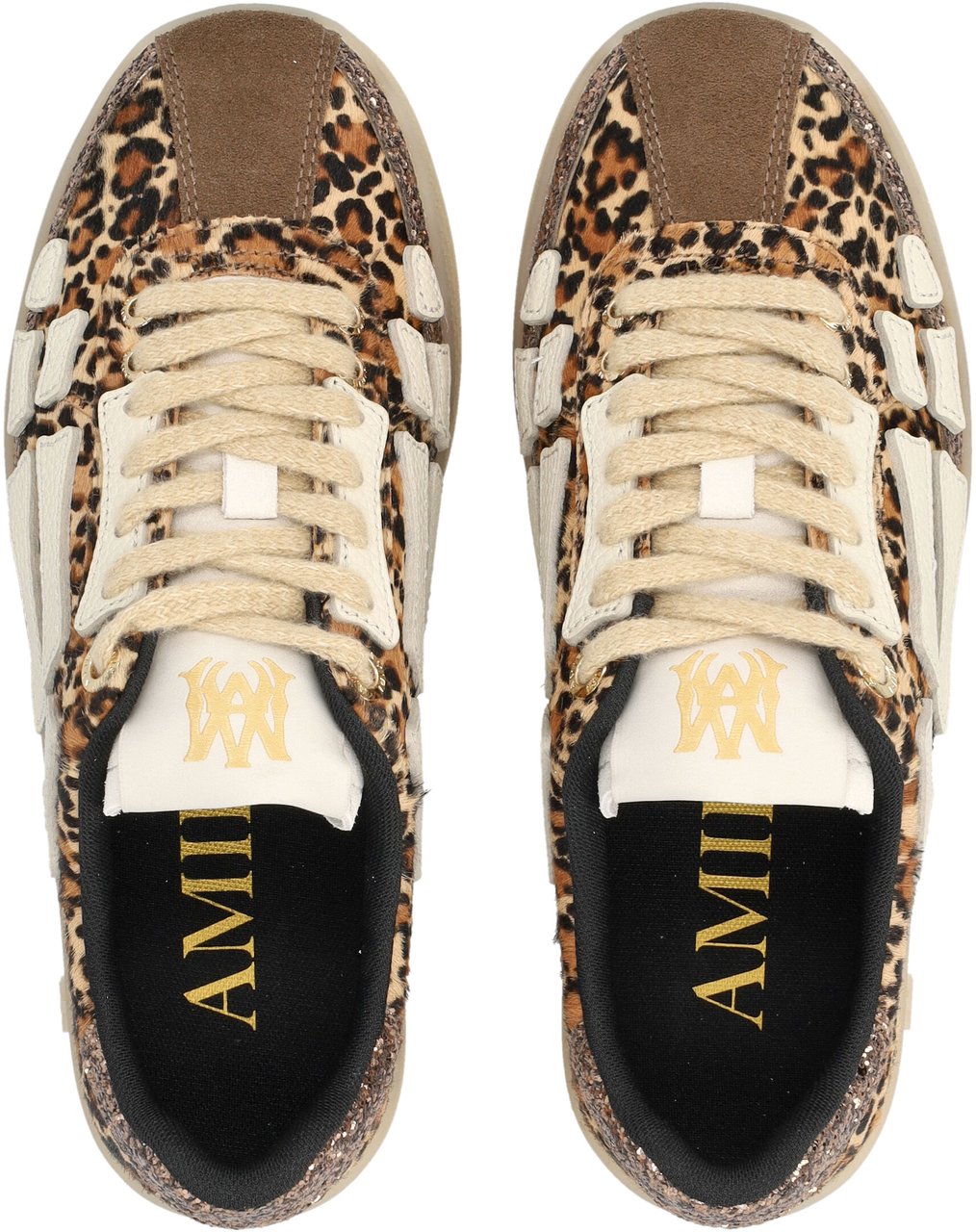 Amiri Leopard Pacfic Bones Marrone Bruin
