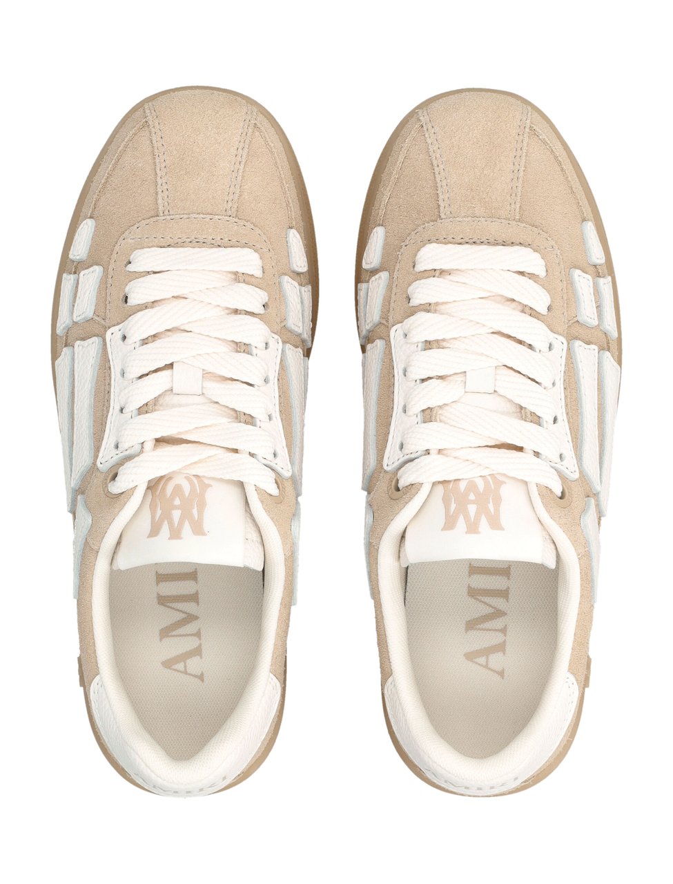 Amiri Amiri Pacific Bones Women's Suede Sneakers Bruin