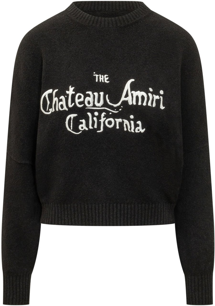 Amiri CHATEAU AMIRI SWEATER Donkergrijs