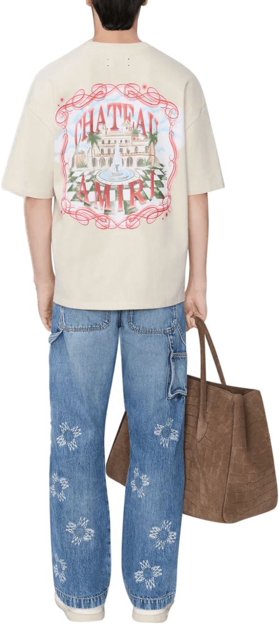 Amiri KASTEELSCHETS OS TEE IVOOR Wit