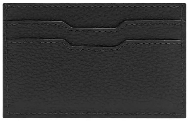 Amiri Amiri Logo Leather Card Holder 'Zwart' Zwart