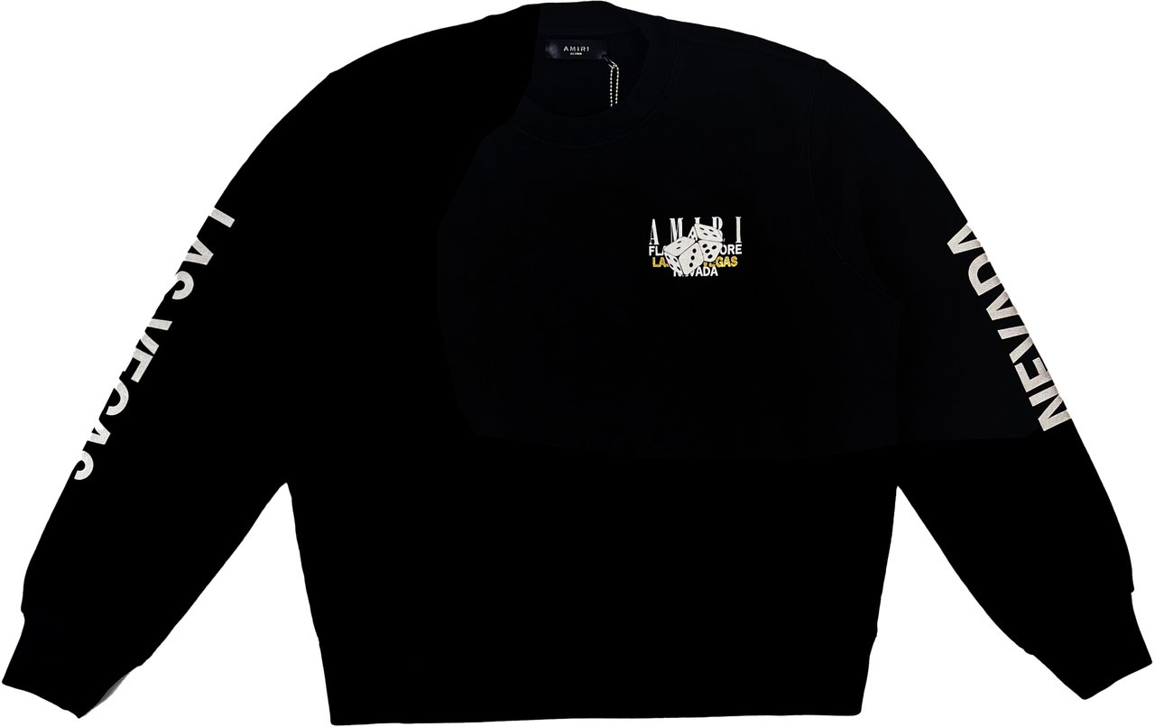 Amiri Amiri Vegas Exclusive Crewneck 'Zwart' Zwart