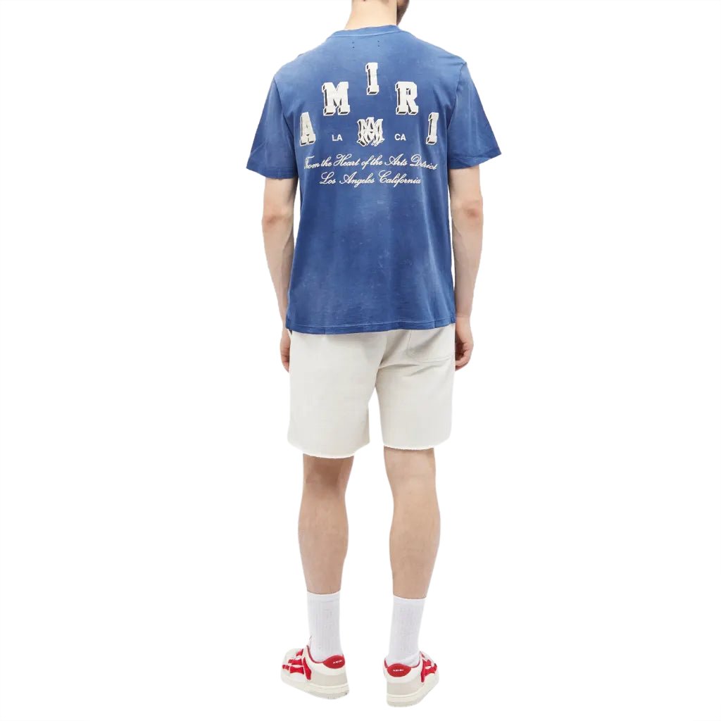 Amiri Amiri Vintage Collegiate T-shirt (Blauw) Blauw