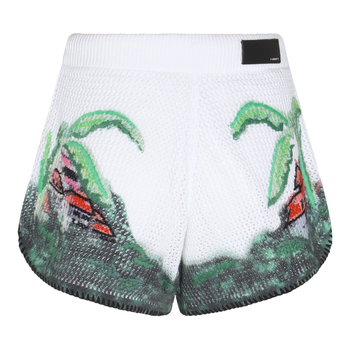 Amiri Multicolour Cotton Eden Rock Shorts Wit