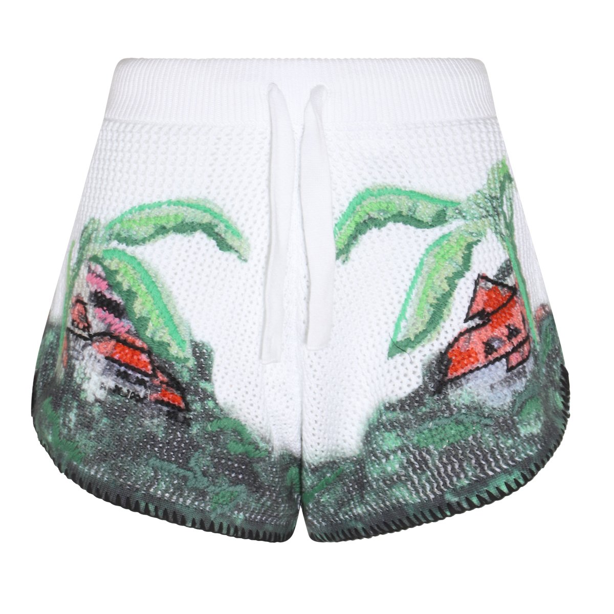 Amiri Multicolour Cotton Eden Rock Shorts Wit