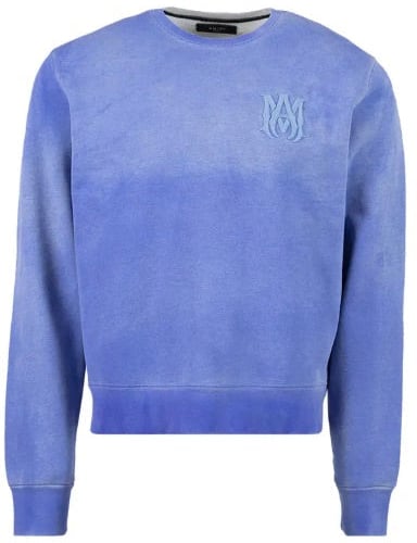 Amiri Amiri MA Bar Logo Crewneck 'Blauw' Blauw