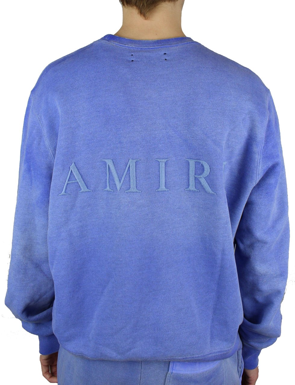 Amiri Amiri MA Bar Logo Crewneck 'Blauw' Blauw