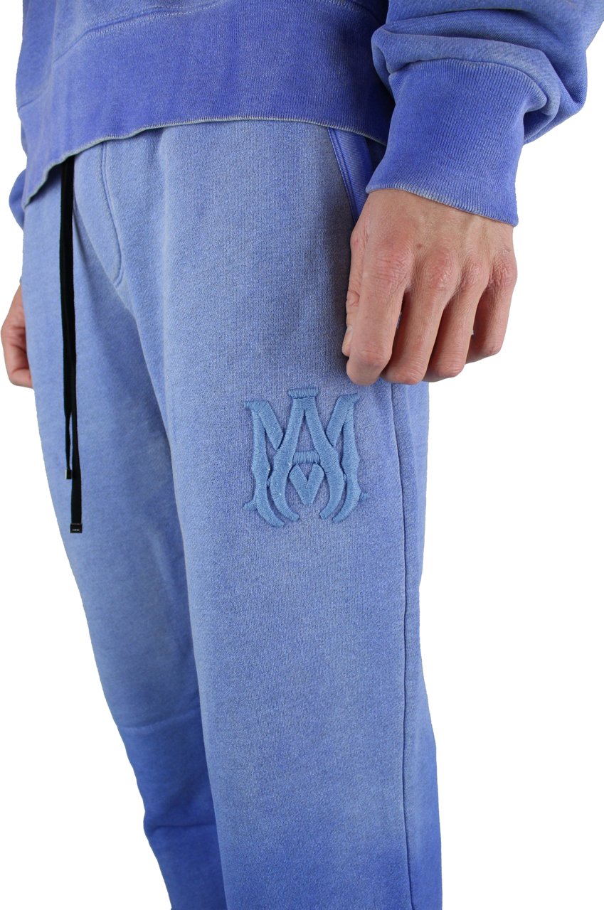 Amiri MA Bar Logo Sweatpants 'Blauw' Blauw
