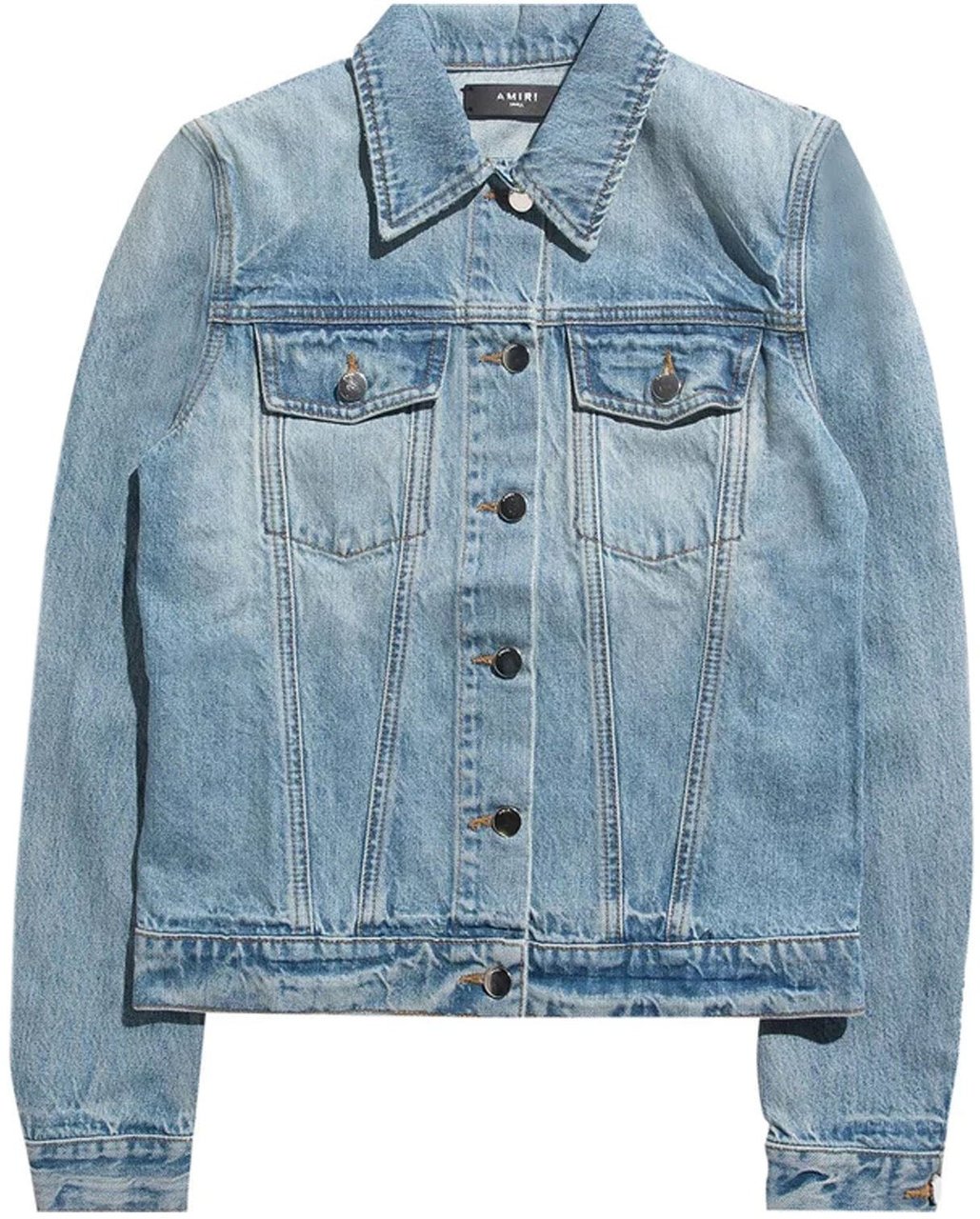 Amiri Amiri Demin Jacket Blauw