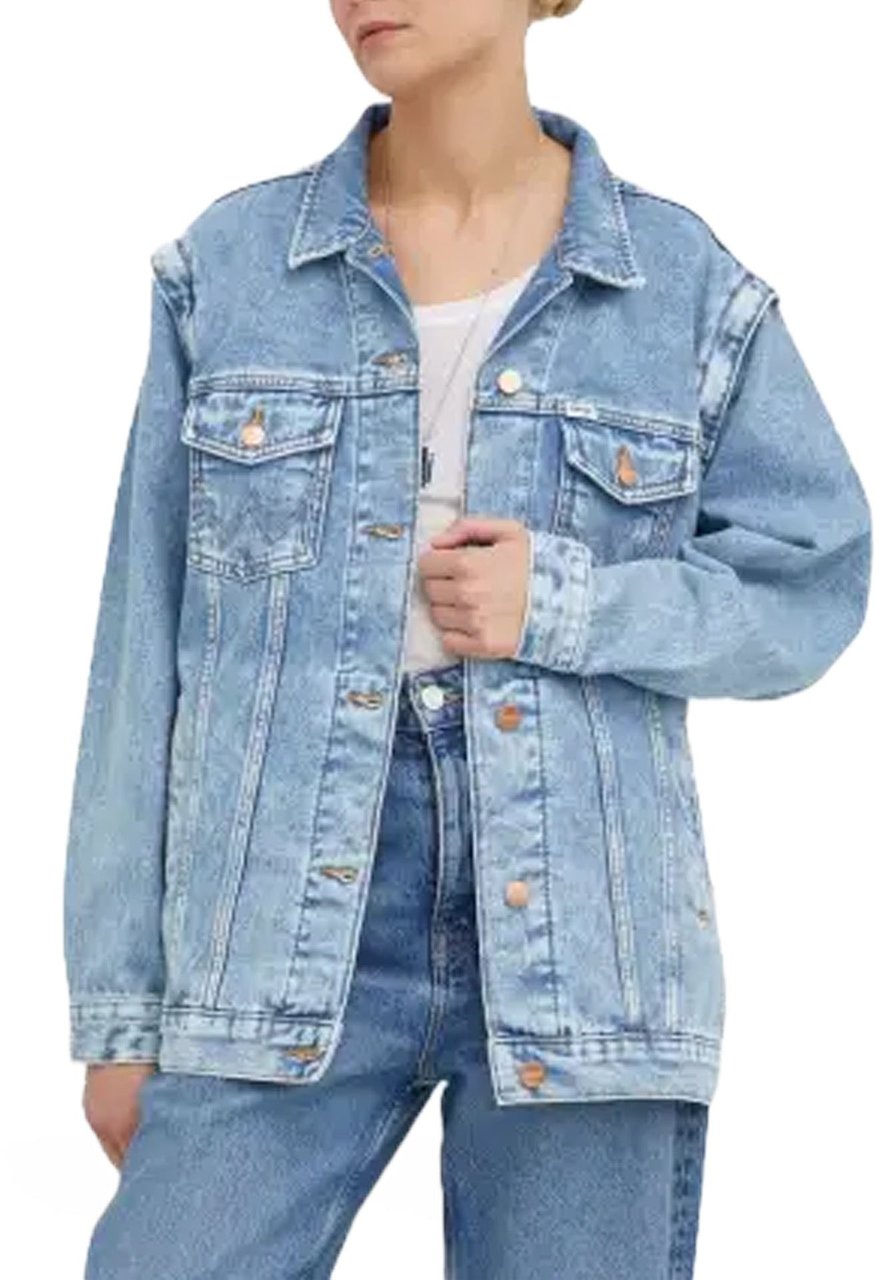 Amiri Amiri Demin Jacket Blauw