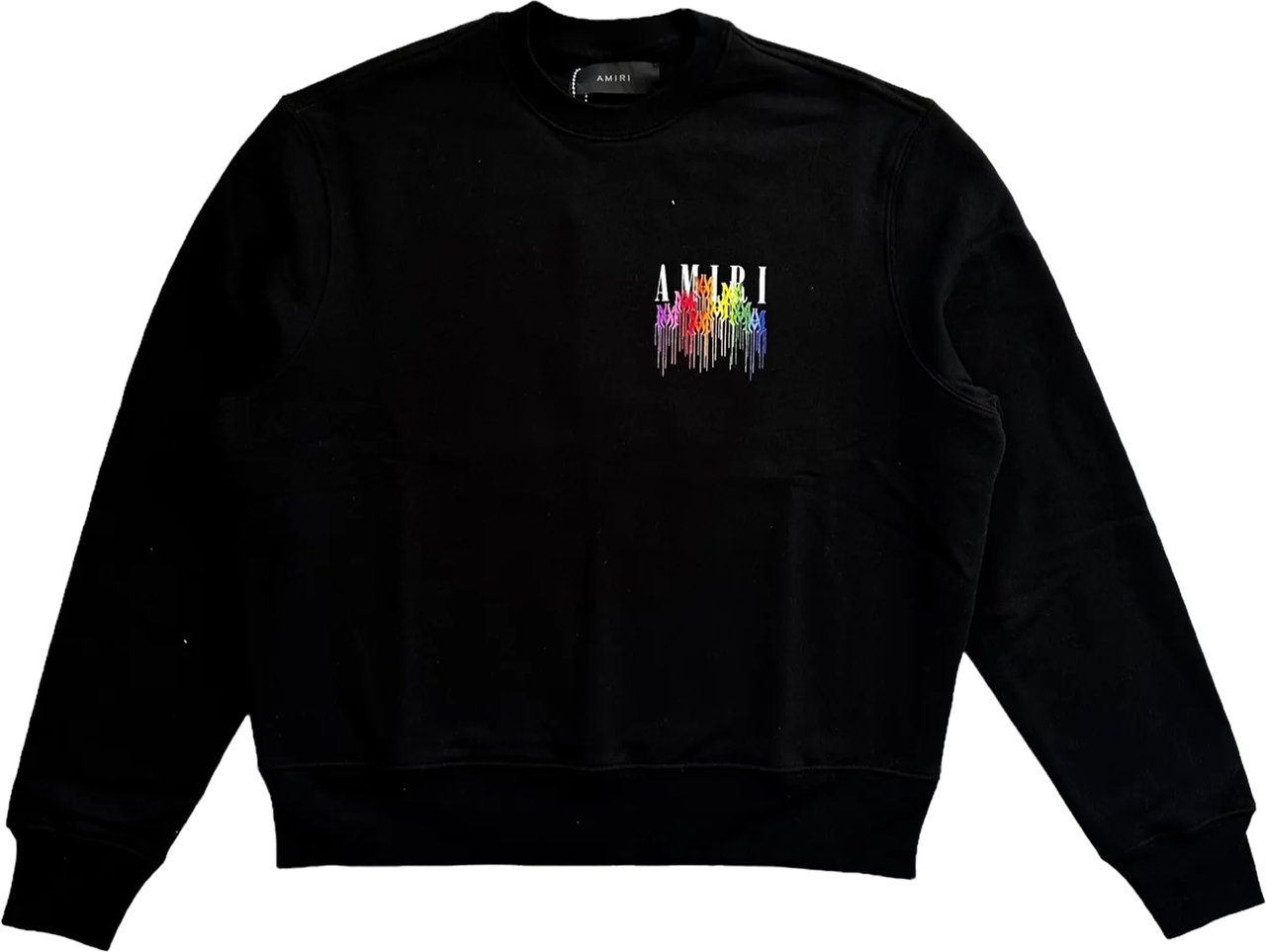 Amiri Amiri MA Drip Collage Crewneck 'Zwart' Zwart