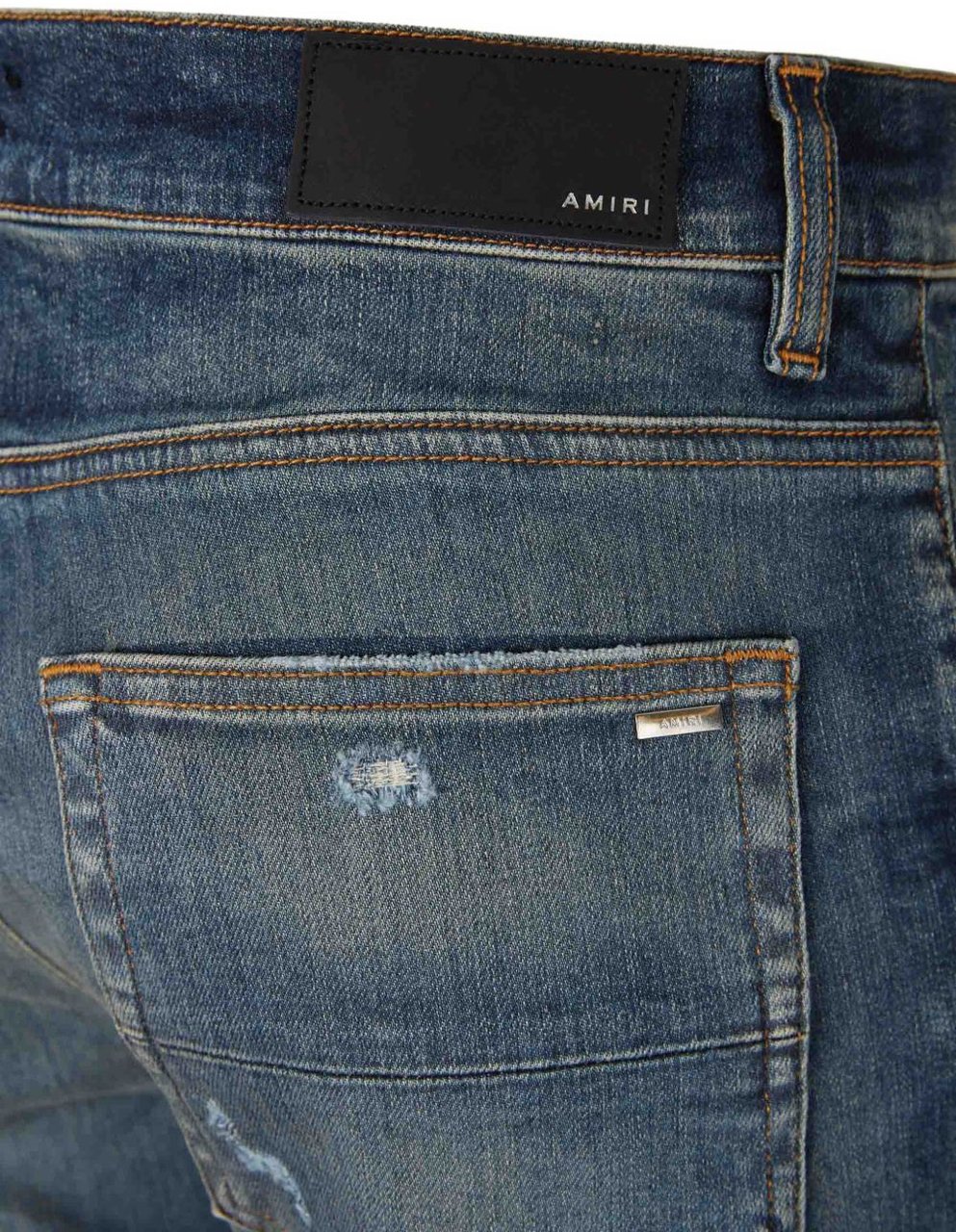 Amiri Jeans Blue Blauw