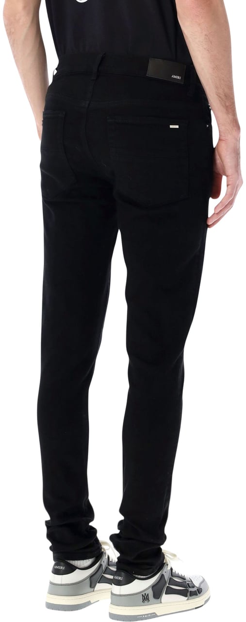 Amiri Stack Jeans Nero Zwart