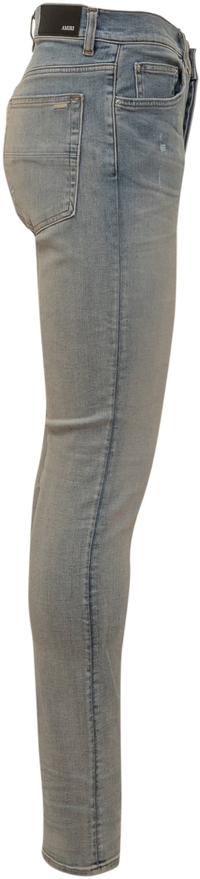 Amiri Stack Jeans Blauw