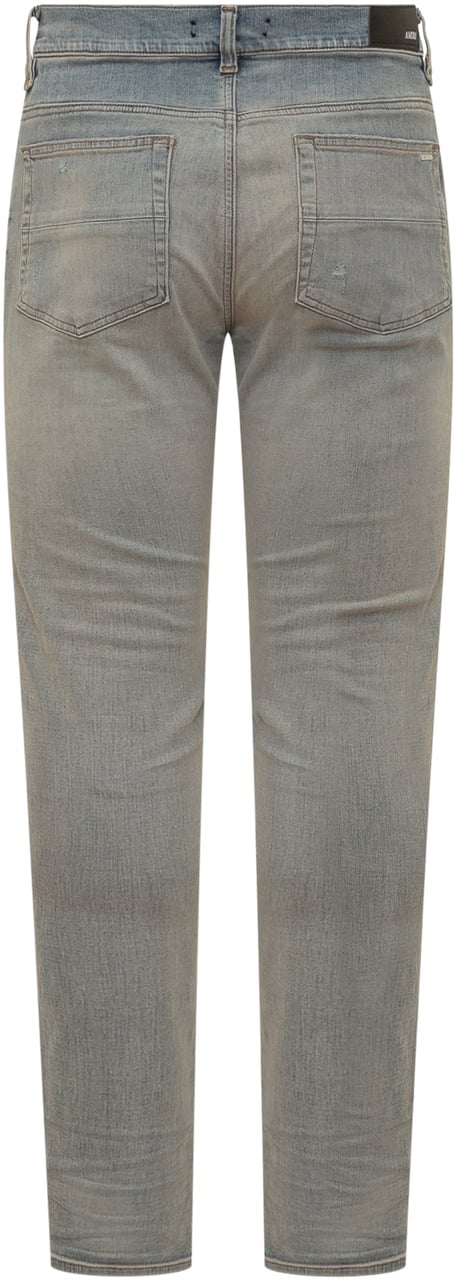 Amiri Stack Jeans Blauw