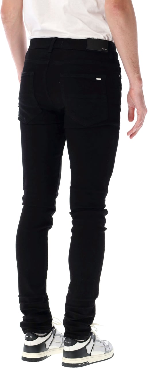 Amiri Stack Jeans Nero Zwart