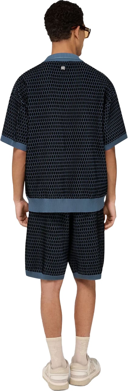 Amiri GESTREEPTE KORTE BLAUW Blauw