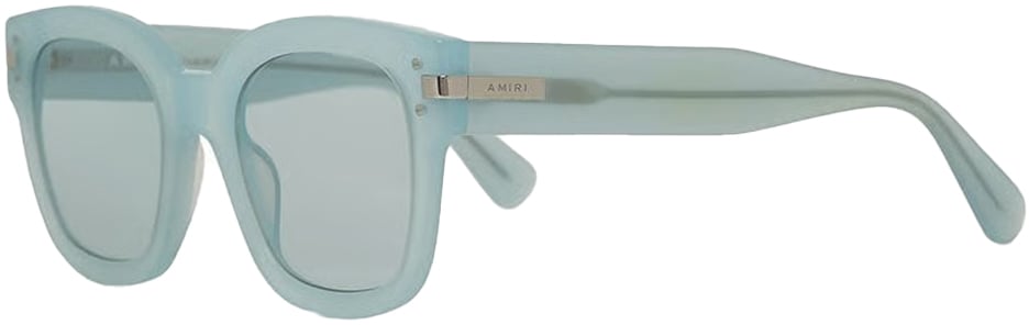 Amiri Amiri Classic Logo Zonnebril 'Baby Blauw' Blauw