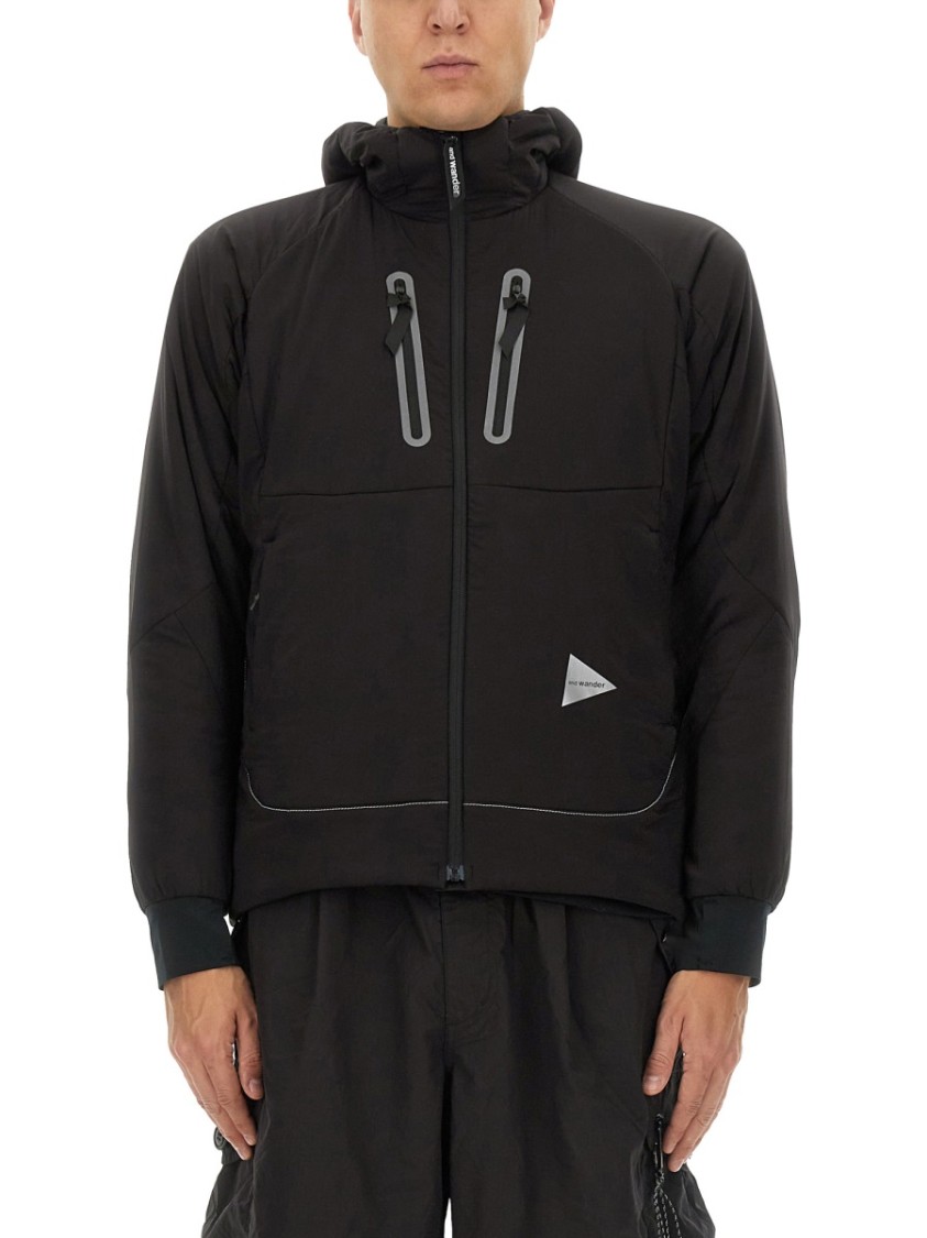 and wander "Alpha Air" Sweatshirt Zwart