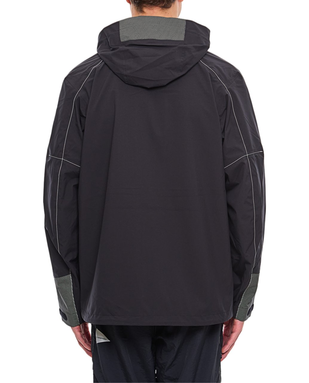 and wander Lightweight Waterproof Rain Jacket With Adjustable Features Zwart