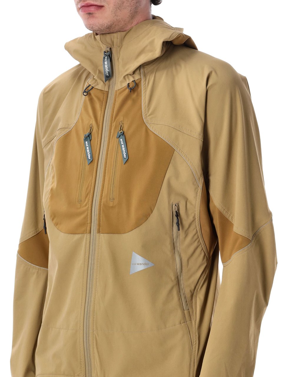 and wander Lightweight Technical Zip Jacket Bruin