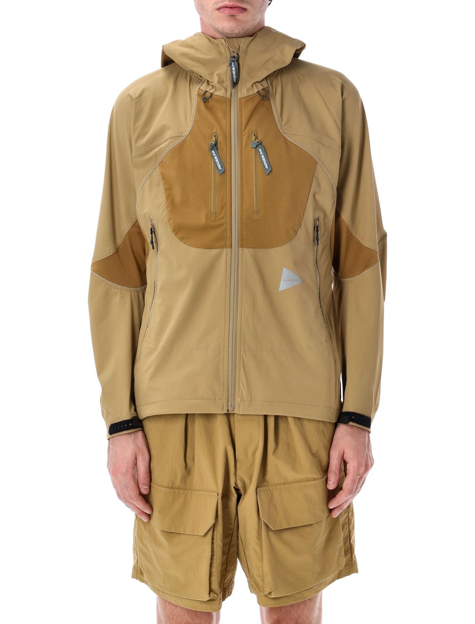 and wander Lightweight Technical Zip Jacket Bruin